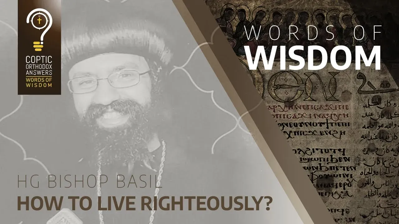 How to live righteously?