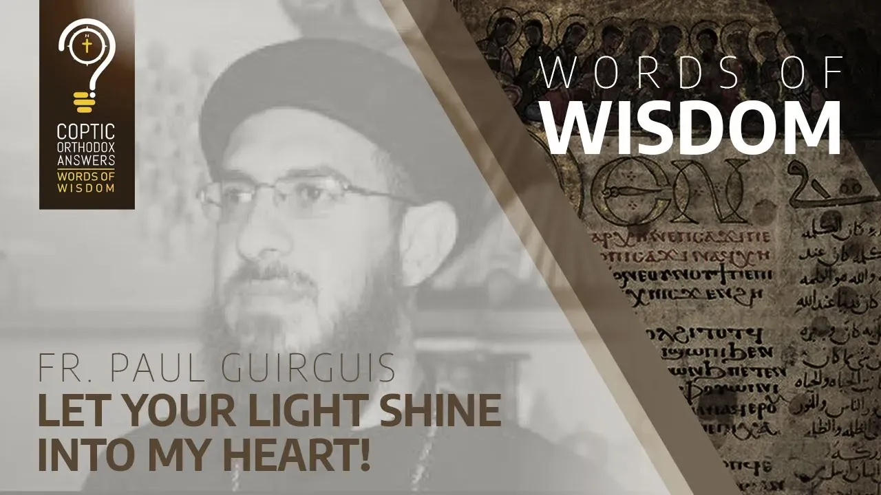 Let your light shine into my heart!