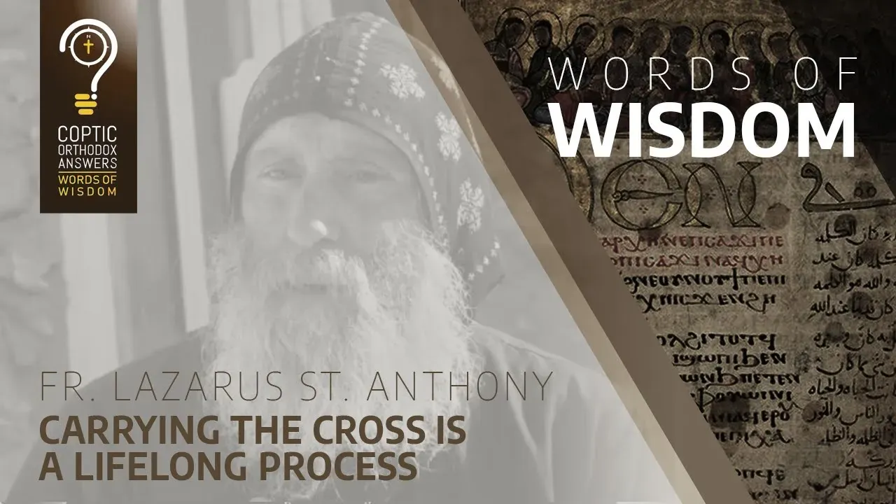 Carrying the Cross is a lifelong process