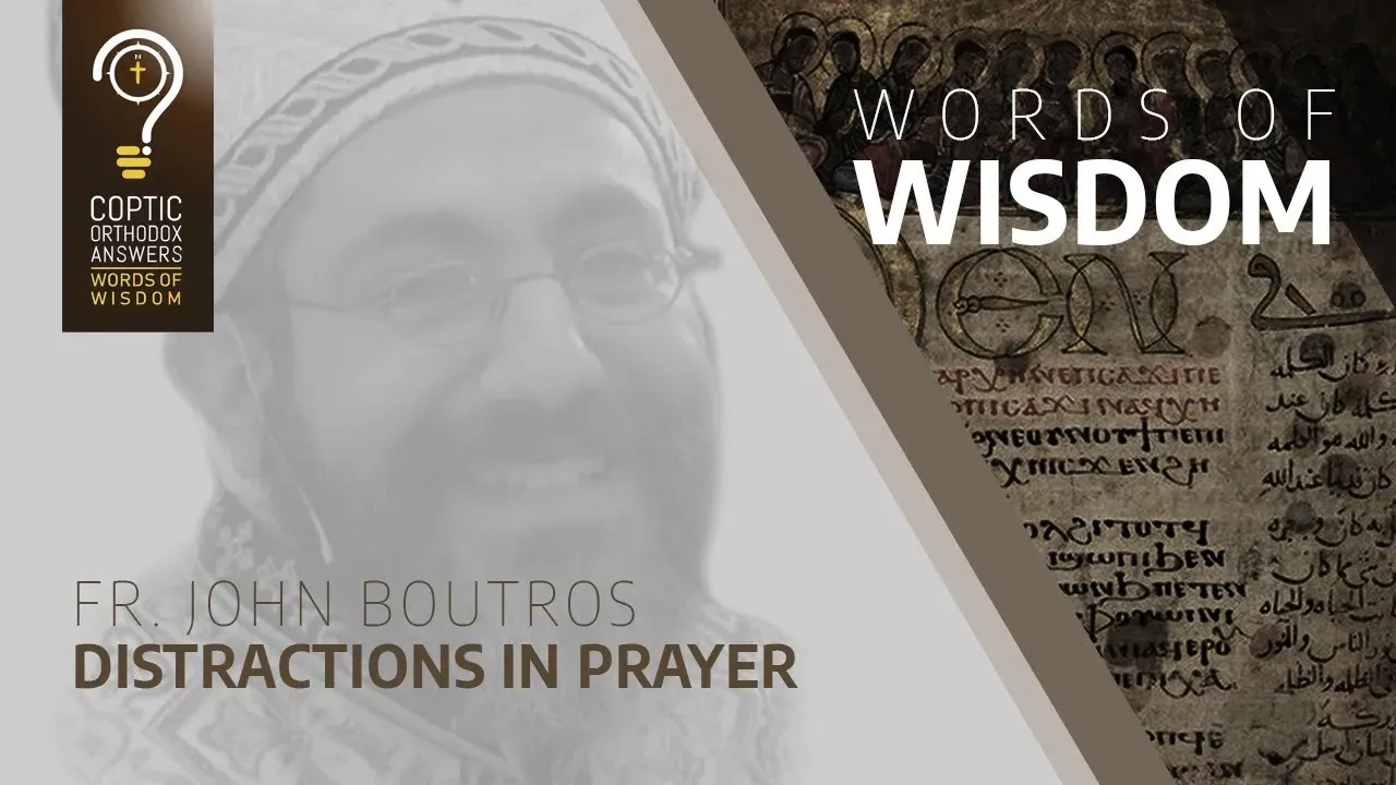 Distractions in Prayer